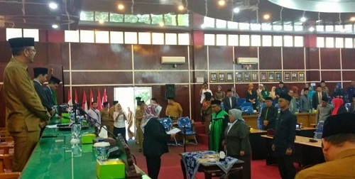 PAW Anggota DPRD Bengkulu Suhartini Gantikan Alm. Yanuar Gustiawan